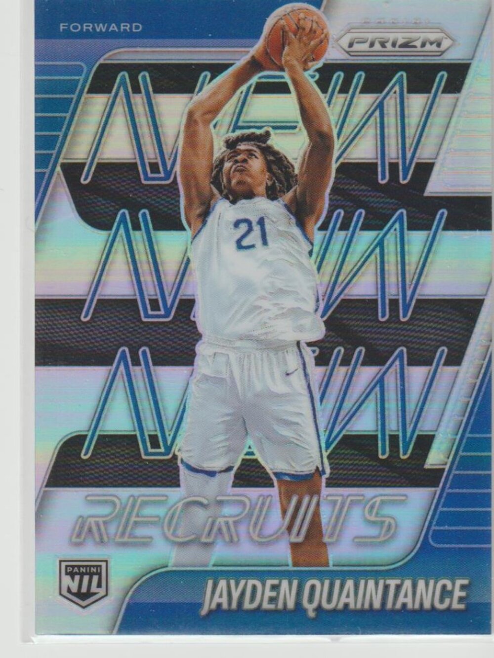 Jayden Quaintance 2025-26 Panini Prizm New Recruits NIL Basketball #8